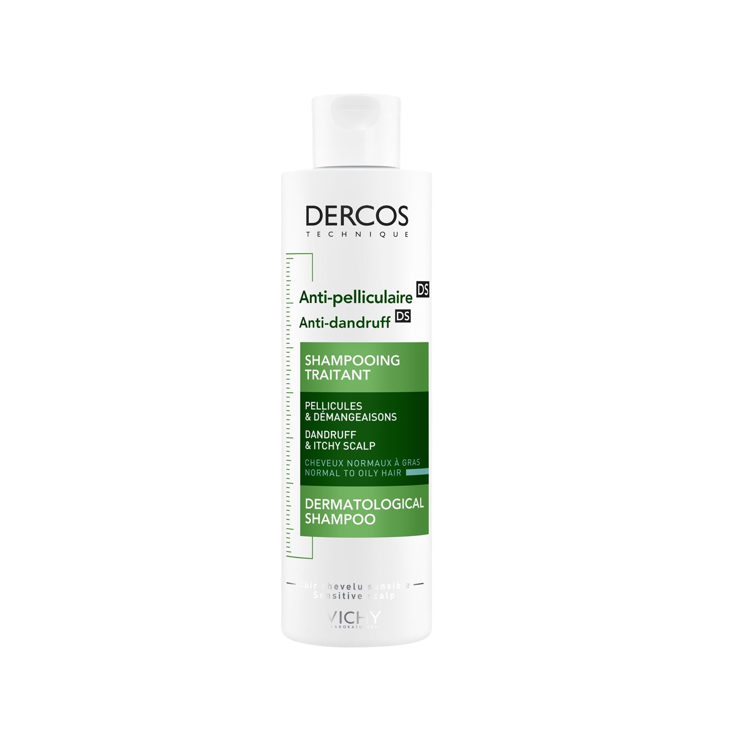 Vichy Dercos Anti Dandruff Shampoo for Normal and Oily Hair 200 ml - Vichy