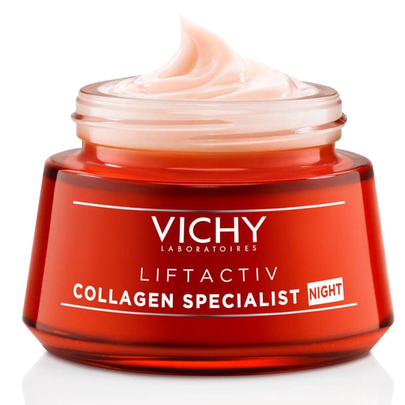 Vichy Liftactiv Collagen Specialist Anti-Aging Night Care Cream 1.7 oz Skin Care - Vichy