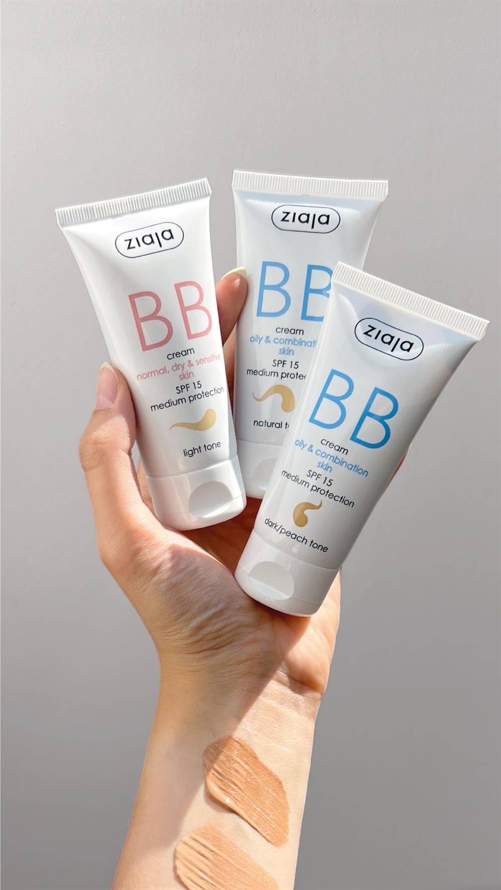 Ziaja BB Cream for Oily and Combination Skin Light Tone SPF15 50 ml - Ziaja