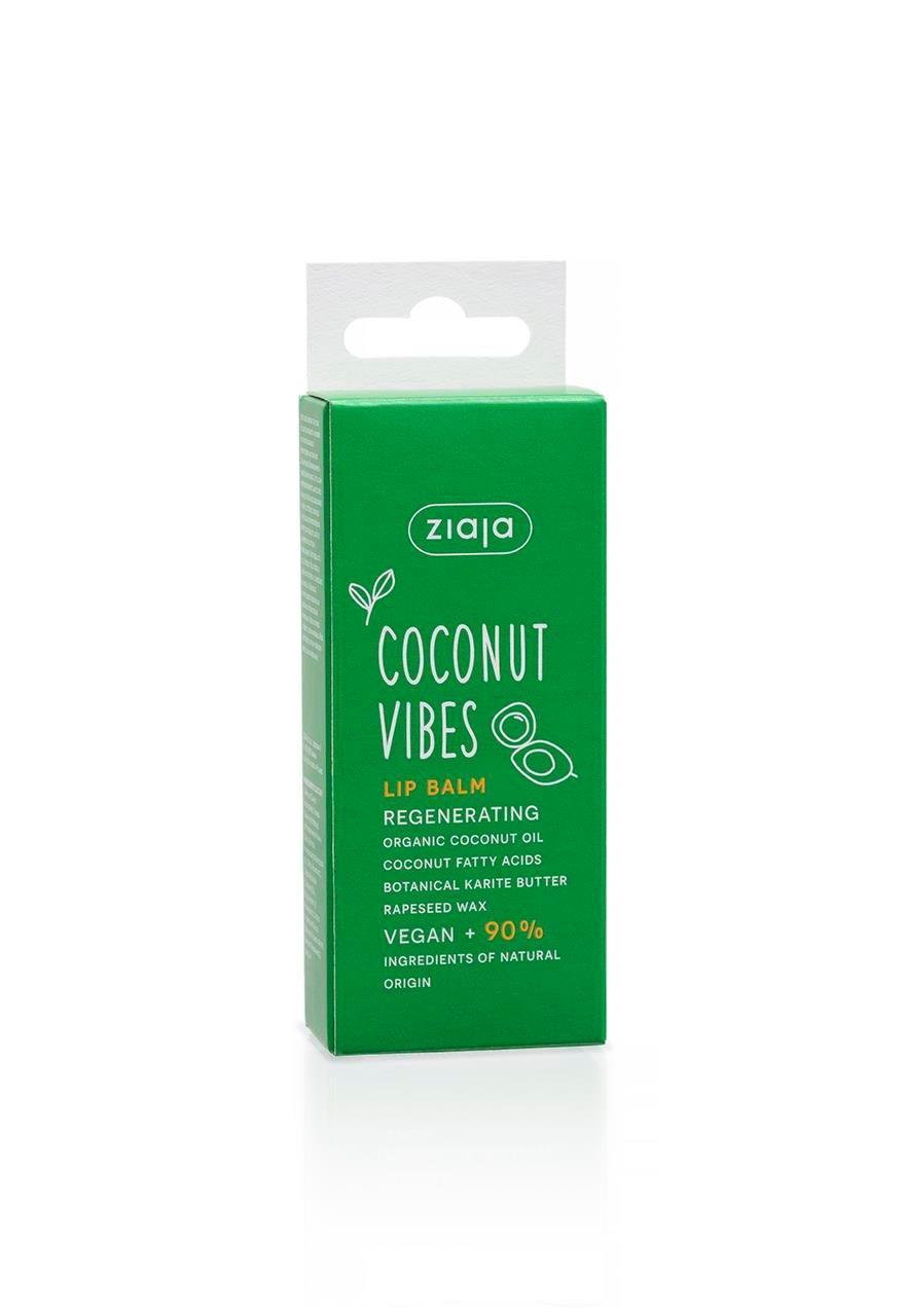 Ziaja Coconut Vibes Lip Balm Regenerating 10 ml - Ziaja