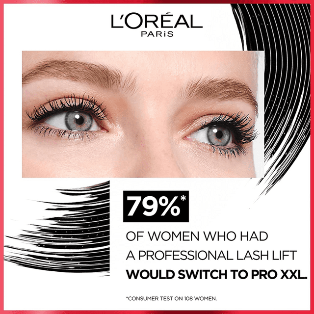 Loreal Paris Pro XXL Lift 2 Step Mascara - Black