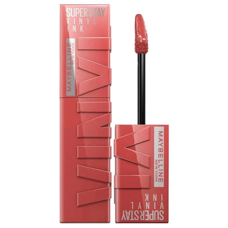 Maybelline New York Super Stay Vinyl Ink Long Lasting Liquid Gloss Lipstick -15 Peachy
