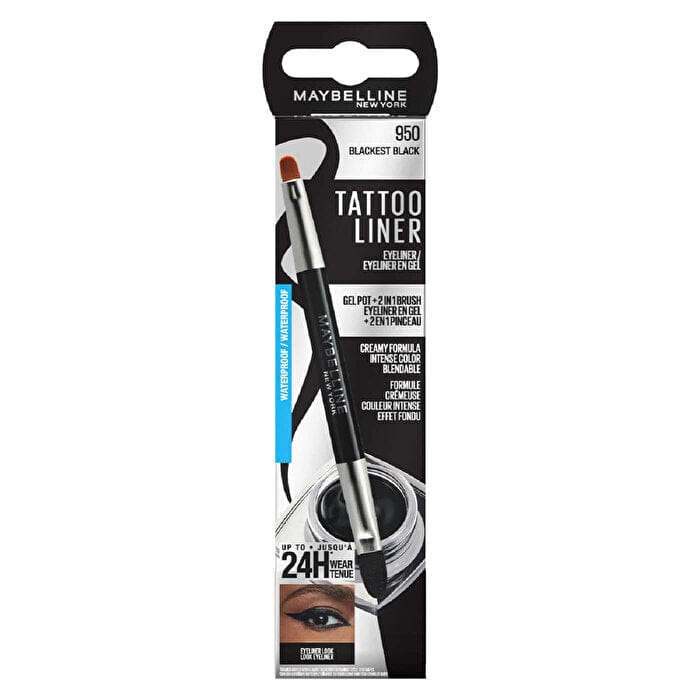 Maybelline New York Tattoo Liner Gel Pot Eyeliner -Black
